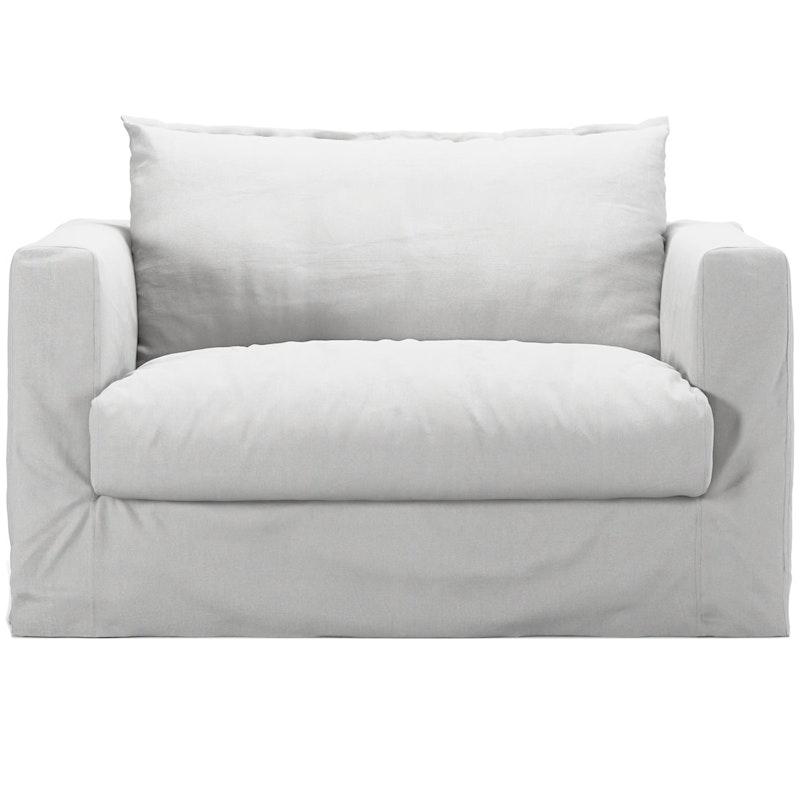 Upholstery For Le Grand Air Nou Love Seat Cotton, White