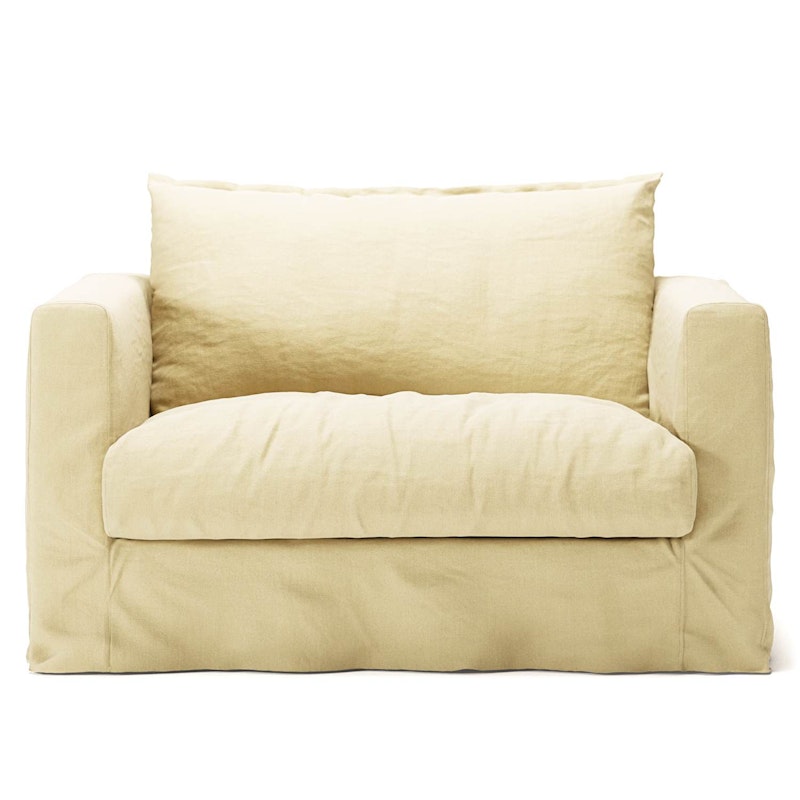 Upholstery For Le Grand Air Nou Love Seat Linen, Morning Glow