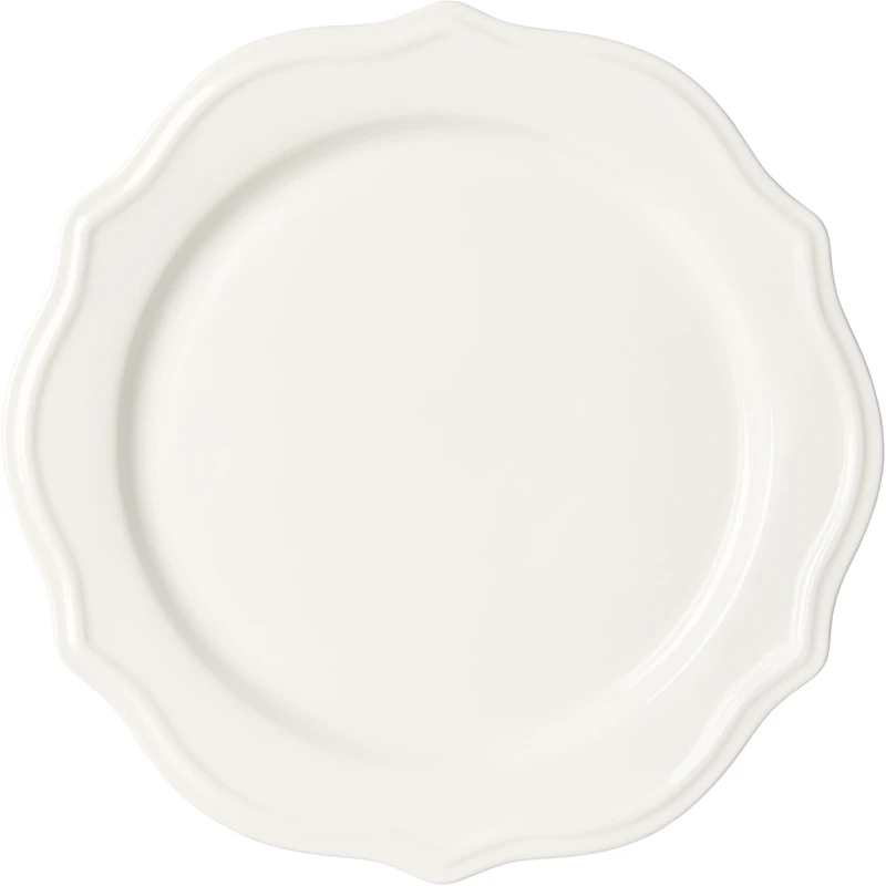Violette Plate 28 cm, White