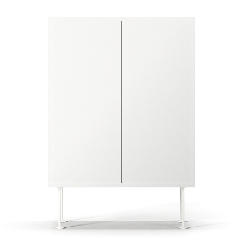 Vogue 64 Cabinet, White / White