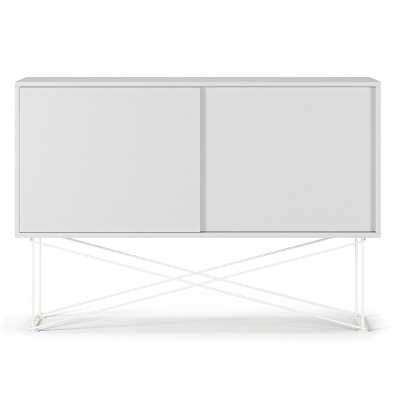 Vogue Sideboard With Stand 136 cm, White / White