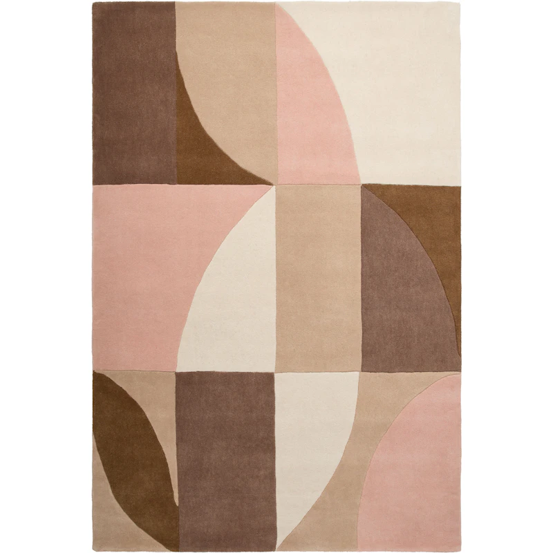 Window Wool Rug 300x400 cm, Beige