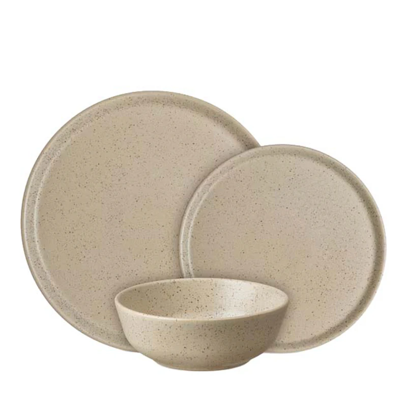 Grain Wheat Tableware Set 12-pack