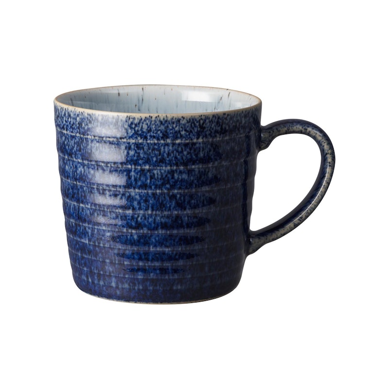 Studio Ridged Mug 40 cl, Dark Blue