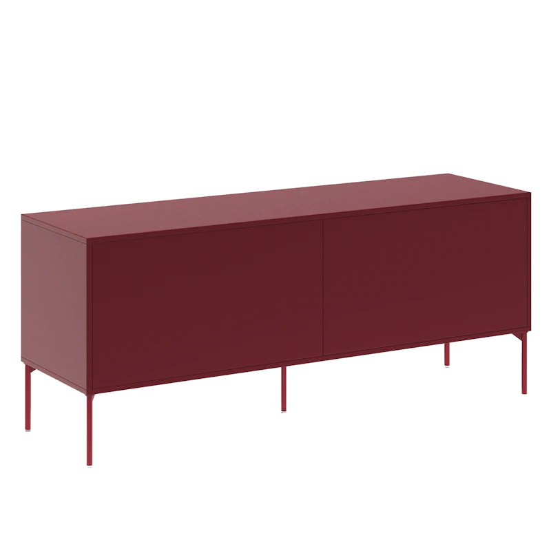 Bloc Tv Stand 136 cm, Garnet Red