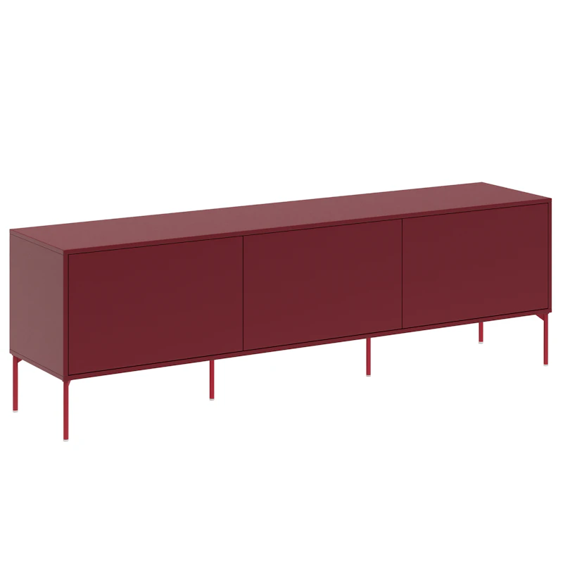 Bloc Tv Stand 180 cm, Garnet Red
