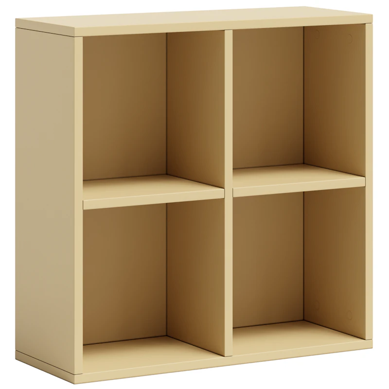 Bloc Wall Cabinet 62x62 cm, Sand Yellow