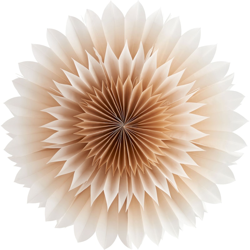 Lily Paper Star Golden Beige, 50 cm