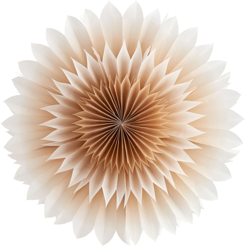 Lily Paper Star Golden Beige, 56 cm