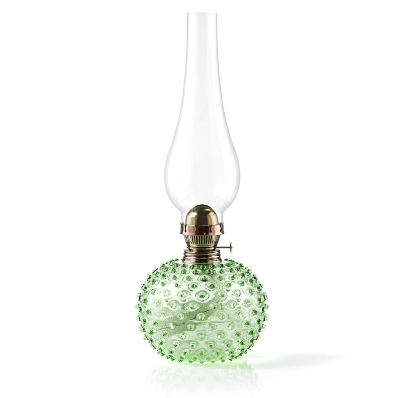 Paris Oil Lamp, Light Green