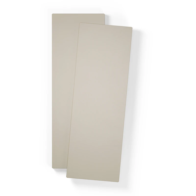 Shelf For Store Cabinet With 2 Doors 2-pack, Pebble Grey