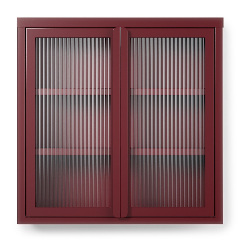 Store Wall Cabinet 60x60 cm, Bordeaux