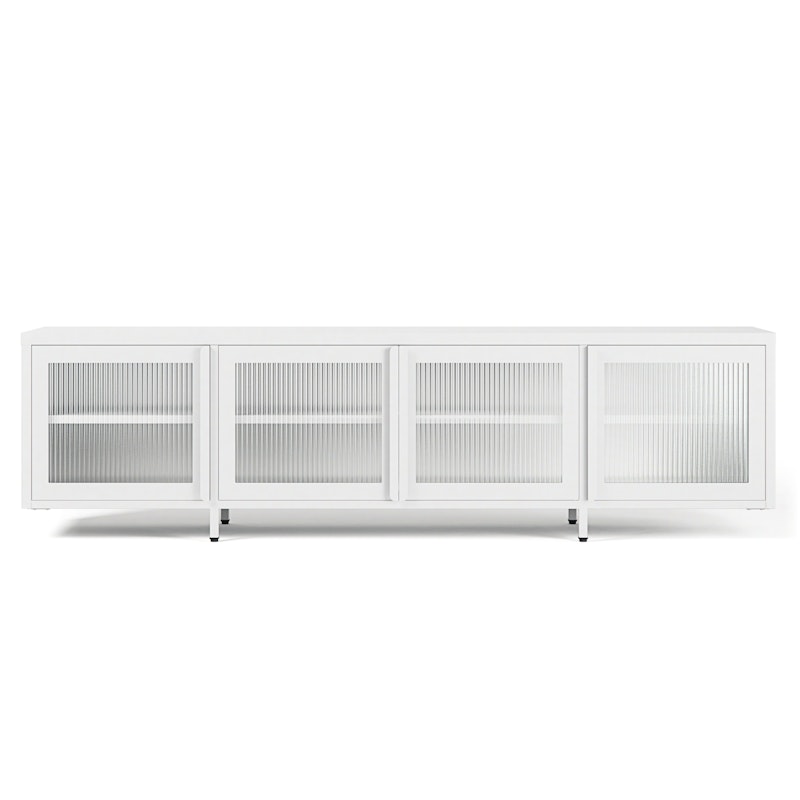 Store Media Bench 180 cm, White