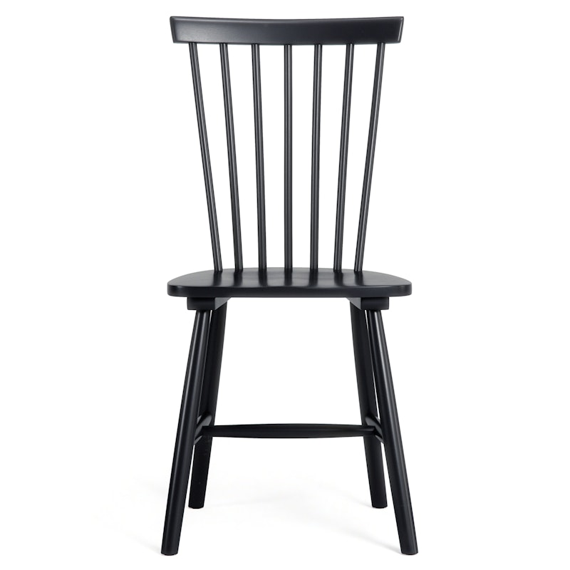 Wood H17 Windsor Chair, Black