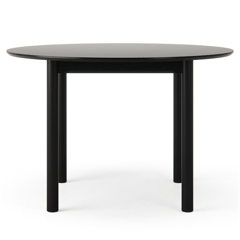 Wood Table 110 cm, Black