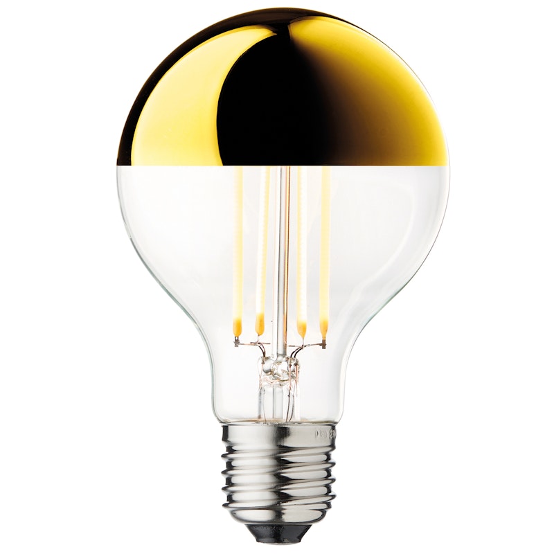 Globe Led Lightsource 5W Ø8 cm, Gold