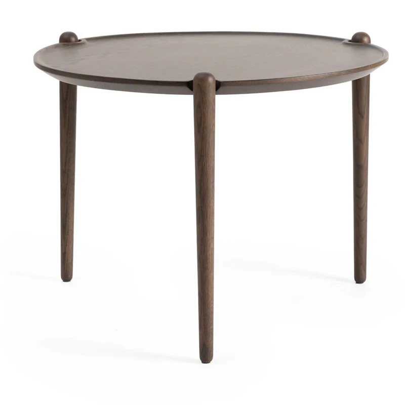 Aria Coffee Table Ø60 High, Dark Oak