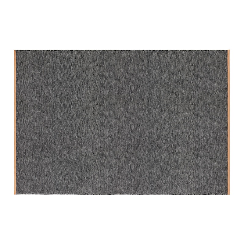 Björk Wool Rug 200x300 cm, Dark Grey