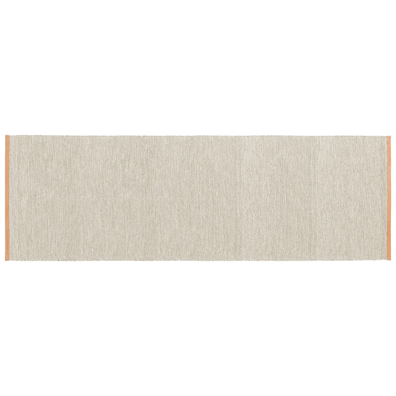 Björk Wool Rug 80x250 cm, Beige