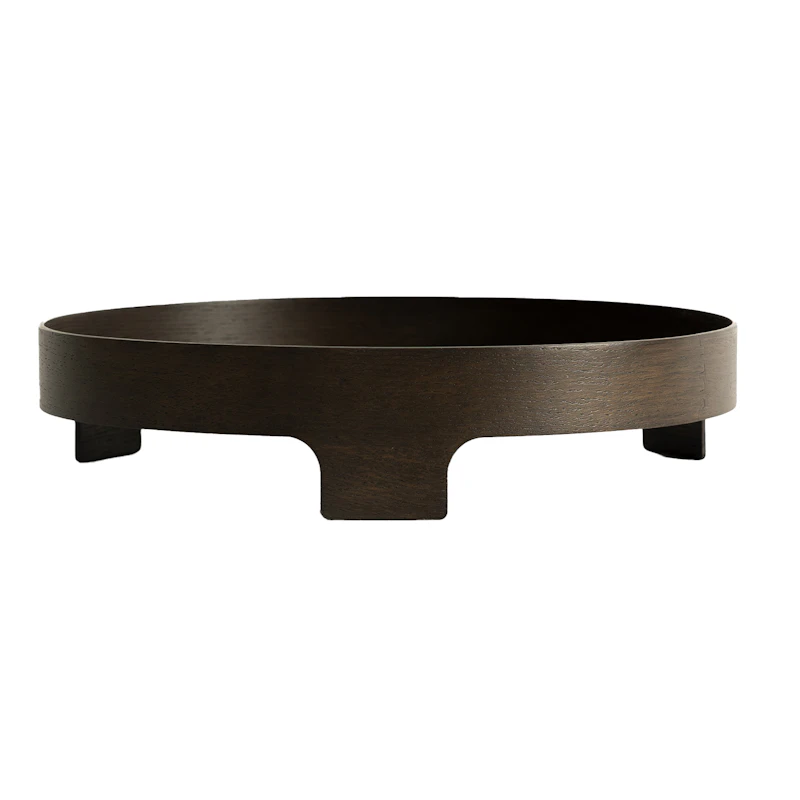 Bridge Tray Ø42 cm, Dark Oak