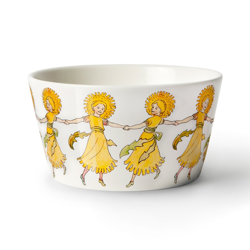 Elsa Beskow Bowl 50 cl, Dandelions