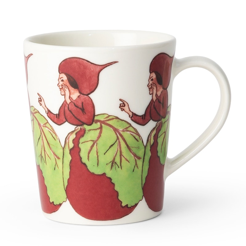 Elsa Beskow Mug 28 cl, Mrs Beetroot