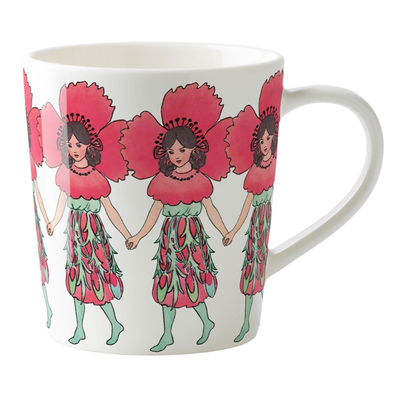 Elsa Beskow Mug With Handle 40 cl, Poppy