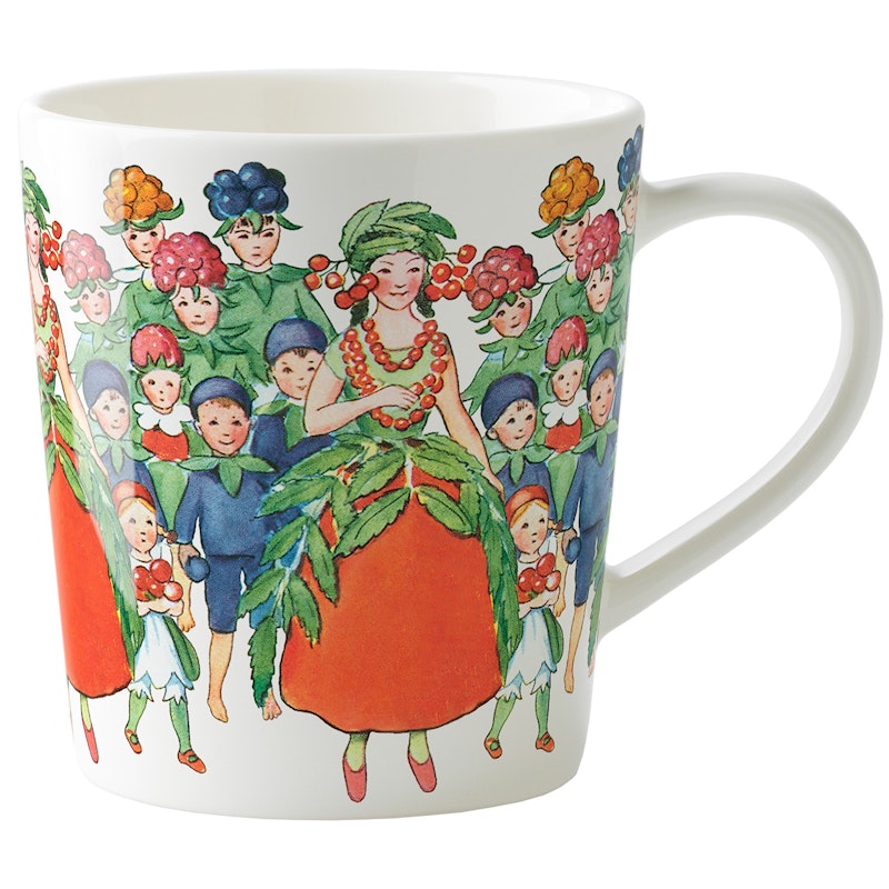 Elsa Beskow Mug With Handle 40 cl, August