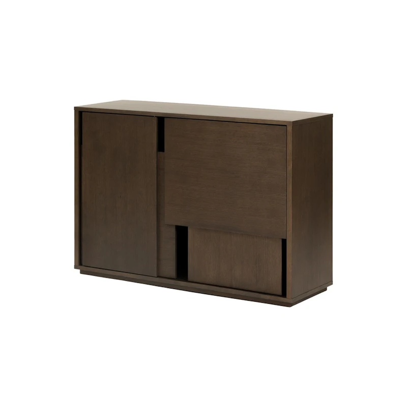 Layer Side Table, 120 cm, Dark Oak