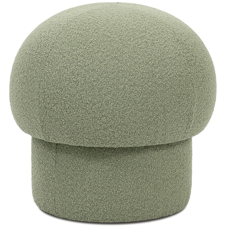 Uno Pouf Green, Ø50 cm