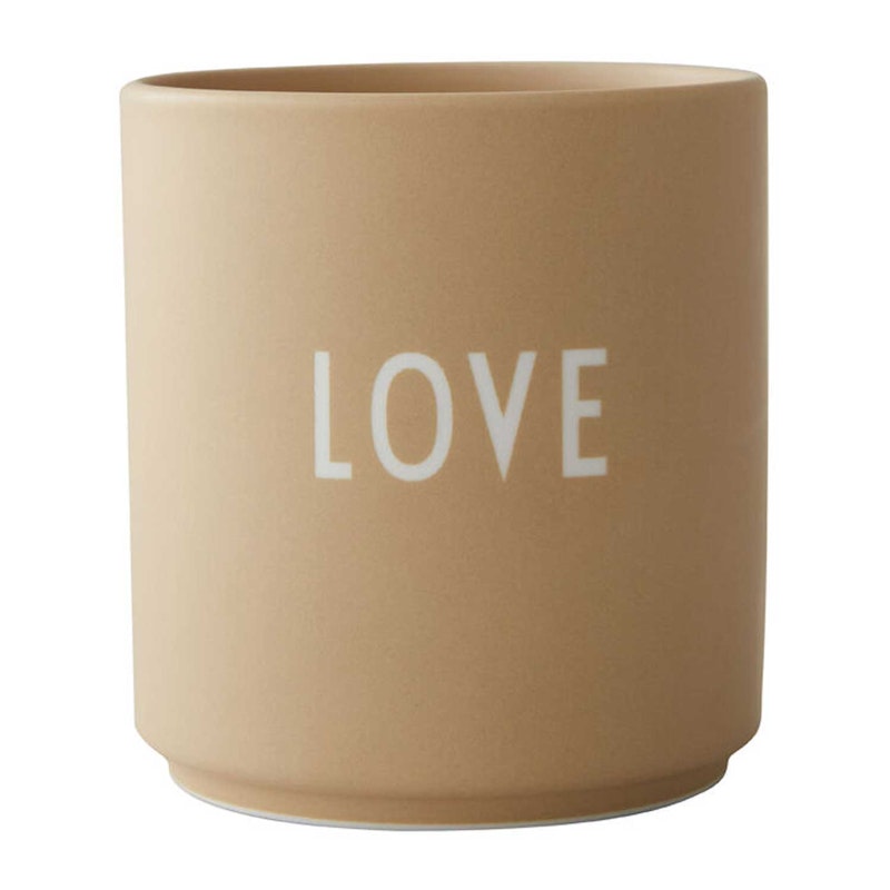 Favourite Cup 25 cl Love, Beige