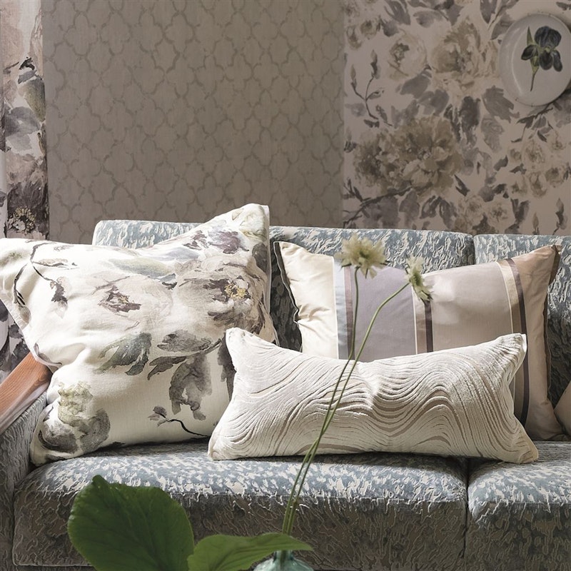 Shanghai Garden Cushion Ecru from Designers Guild RoyalDesign