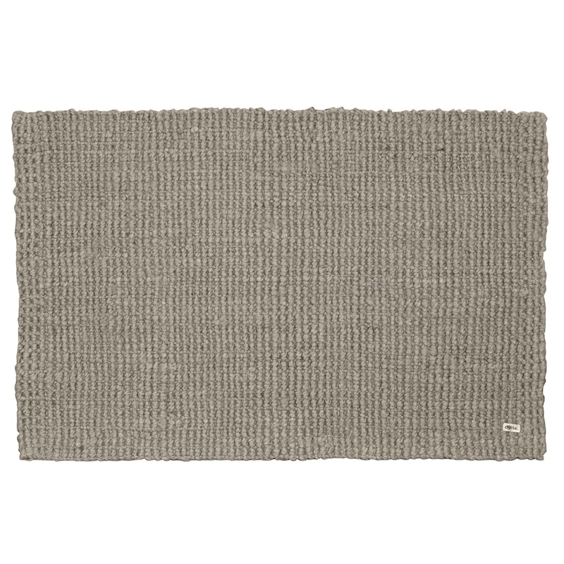 Jute Rug 70x120cm, Grey