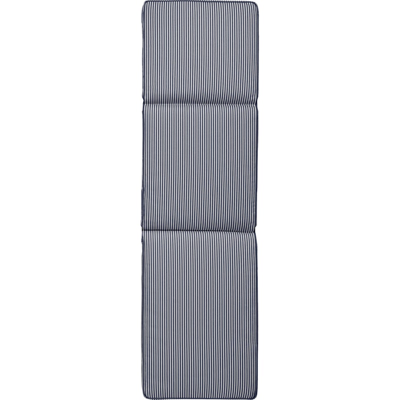 Narrow Stripe Sunbed Cushion 50x186 cm, Navy