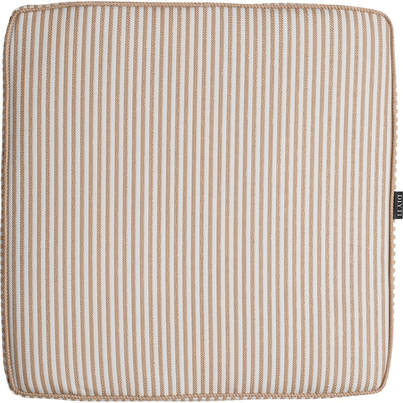 Narrow Stripe Cushion 45x45 cm, Beige