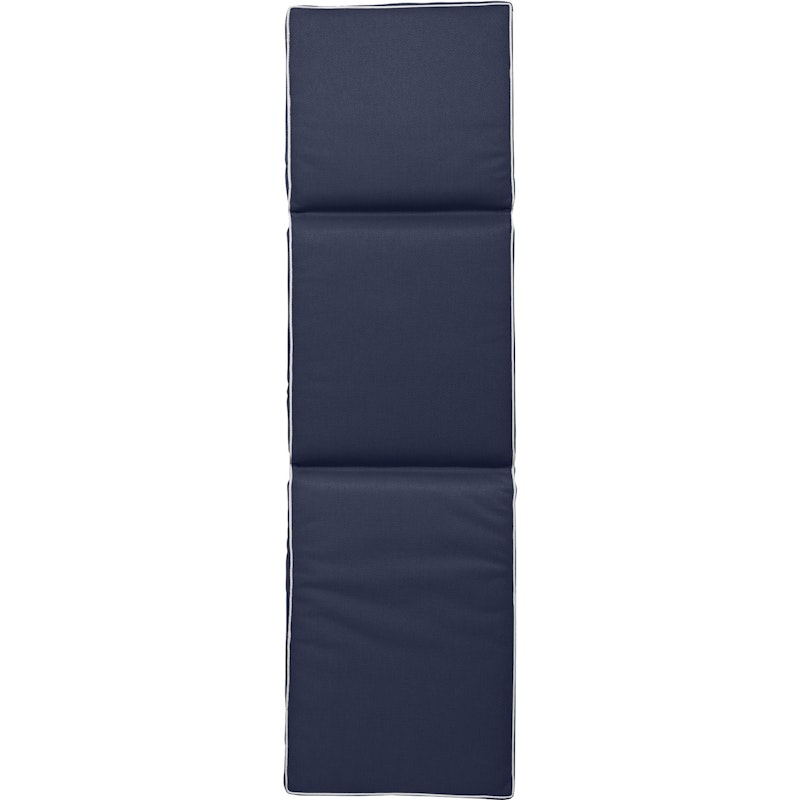 Plain Sunbed Cushion 50x186 cm, Navy