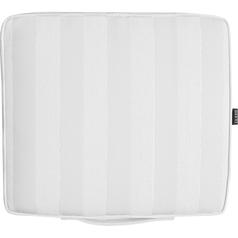 Wide Stripe Boat Cushion 40x45 cm, White