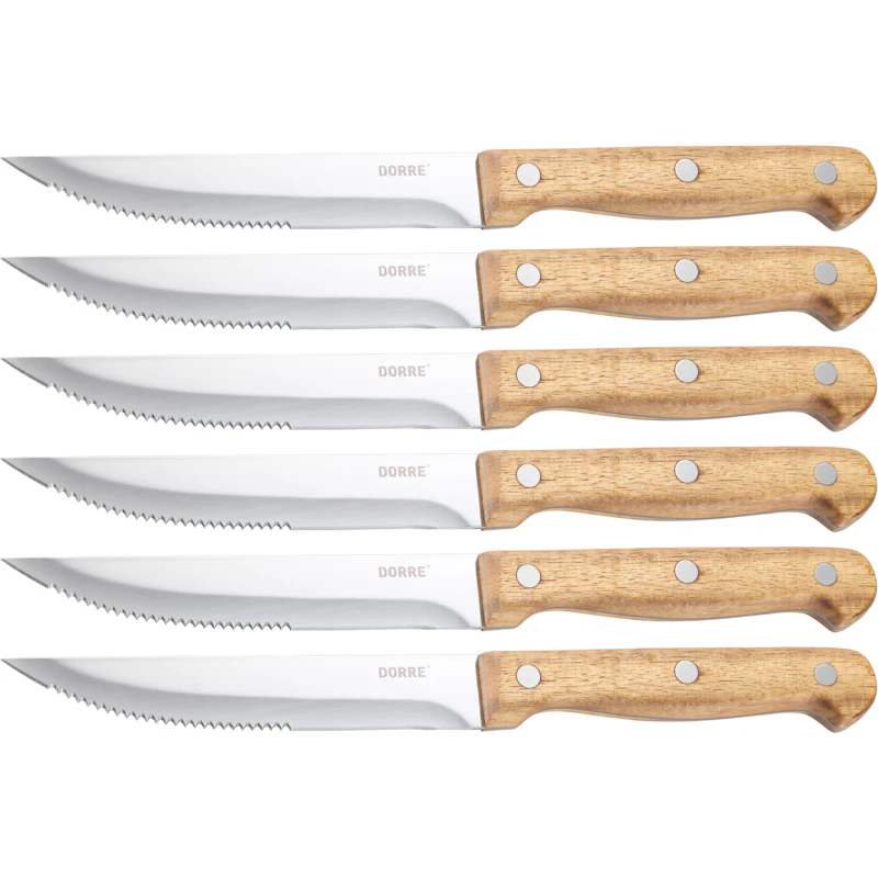 BBQ Steak knives 6-pack