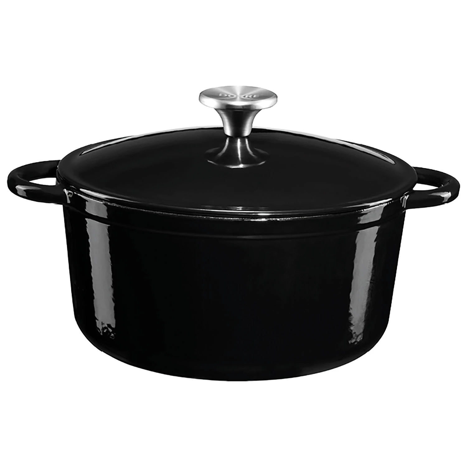 Gretl Cast Iron Pot 4 L, Black from Dorre | RoyalDesign.co.uk