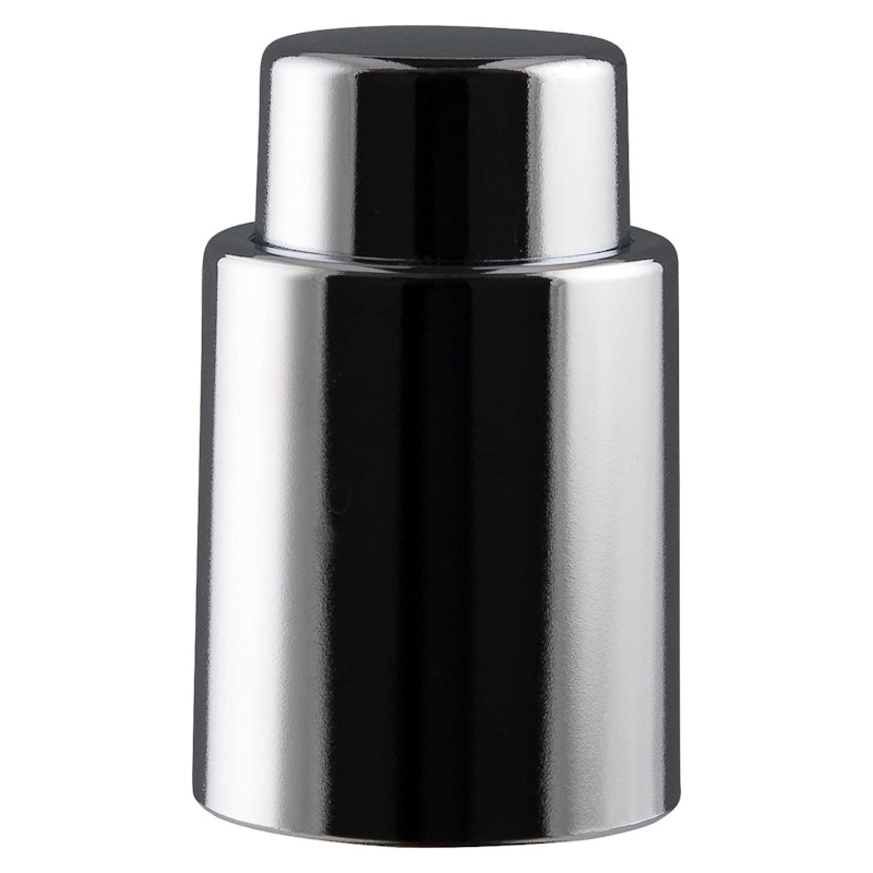 Pump It Wine Stopper, Silver