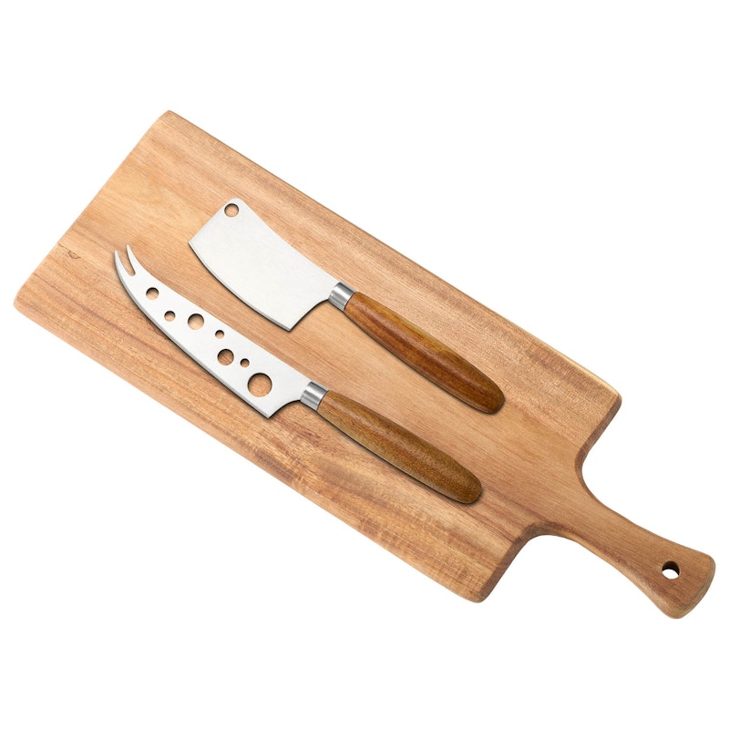 Sany Serving Tray With 2 Cheese Knifes
