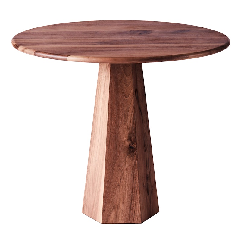 Hexagon Dining Table Ø120 cm, Walnut