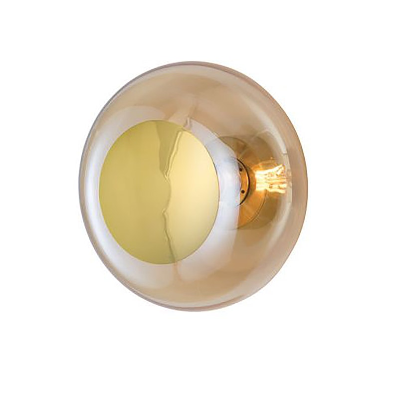 Horizon Wall / Ceiling Lamp 29 cm, Golden Smoke