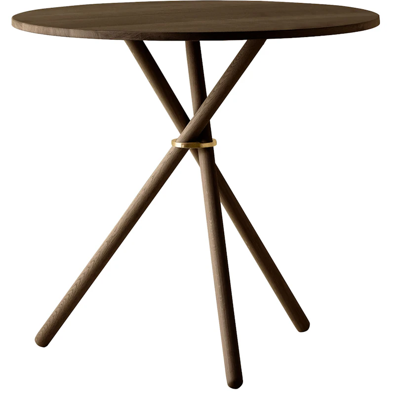 Aldric Side Table 80 cm, Dark Oak