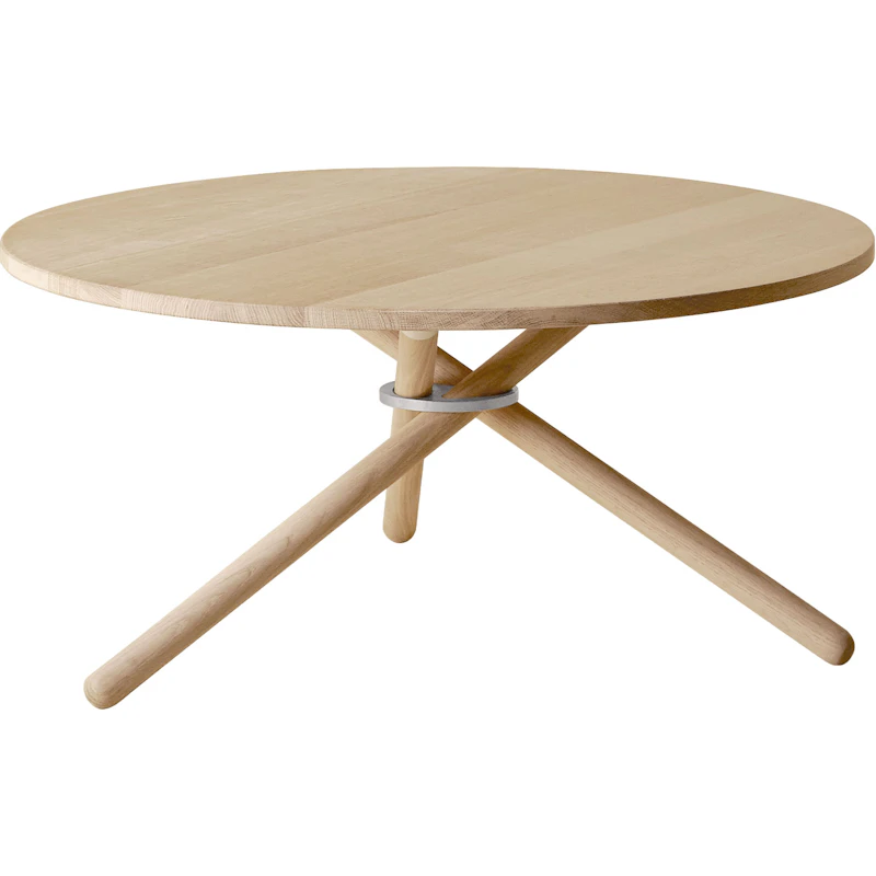 Bertha Coffee Table 90 cm, Light Oak