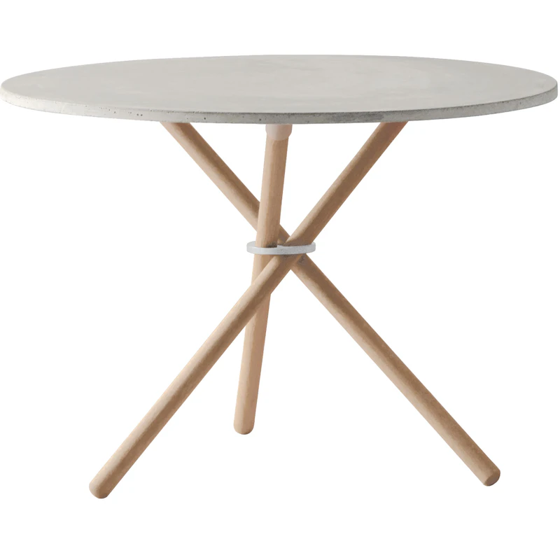 Daphne Coffee Table 65 cm, Light Concrete / Light Oak