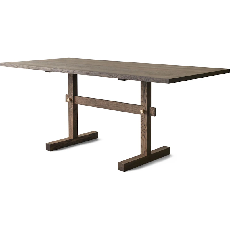 Gaspard 180 Dining Table, Dark Oak