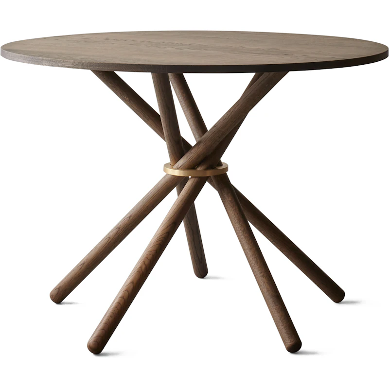 Hector 105 Dining Table, Dark Oak