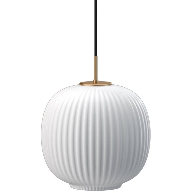 Vibra Pendant 26 cm, Opal White