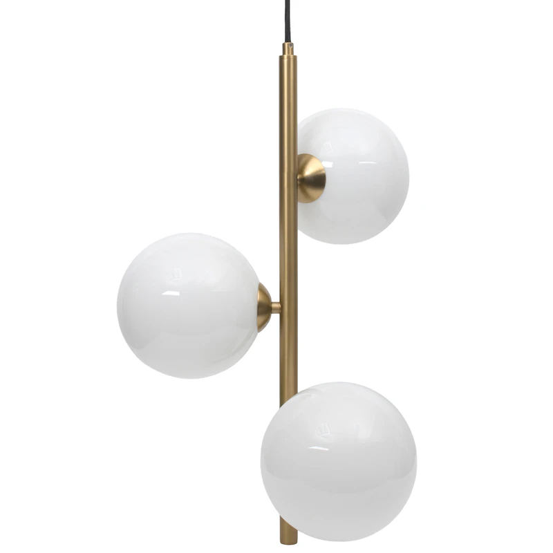 Stringball 3 Pendant Lamp, Brass